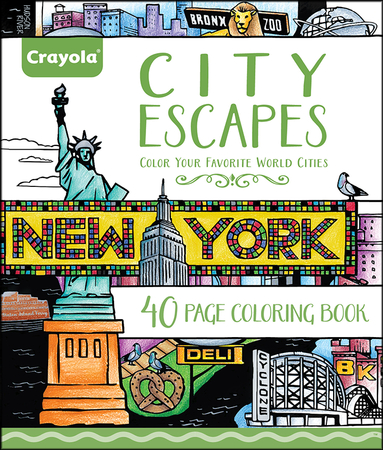 Crayola, City Escapes Coloring Book - Christianbook.com