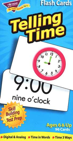 Telling Time Flash Cards - Christianbook.com