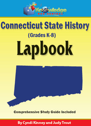 Connecticut State History Lapbook - PDF Download  [Download] -     By: Cyndi Kinney

