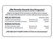 May I Ask You A Question - Spanish Pocket Card  - 