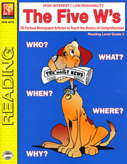 The Five W's Reading Level 3   - 
