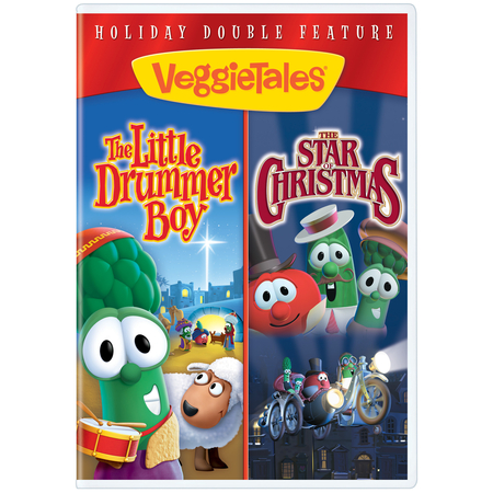 VeggieTales Christian Christmas cartoons double set