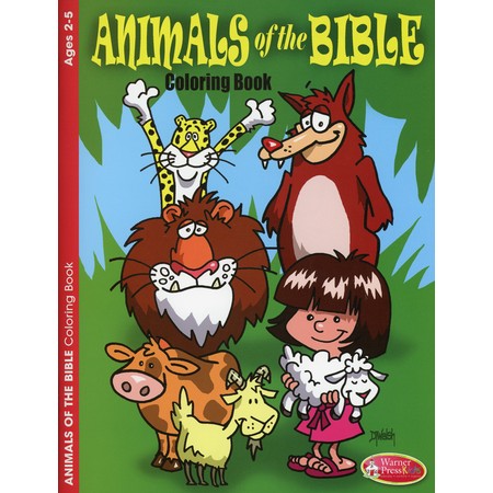 Animals of the Bible color activity book