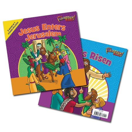 Jesus Enters Jerusalem and He Is Risen books for kids