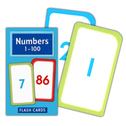 Numbers 1 - 100, Math Flash Cards