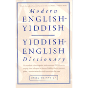 Modern English-Yiddish,  Yiddish-English Dictionary