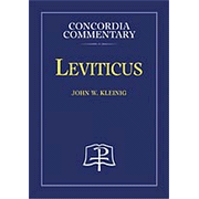 Leviticus: Concordia Commentary    -     By: John W. Kleinig
