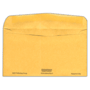 Blank Offering Envelopes, Pack of 100, Bill size