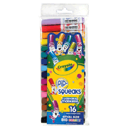 Pip-Squeaks Washable Broad Line Markers, 16 Count - Ages 3+