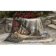 A Peaceful Retreat, Tapestry Throw