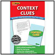 Context Clues Reading Comprehension  Practice Cards, Green Level