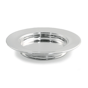Polished Aluminum Stacking Bread Plate