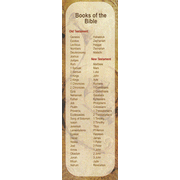 Books of the Bible: Bookmark (pkg. of 25)  - 