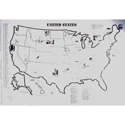 Audio Memory USA Map
