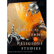 Critical Terms for Religious Study