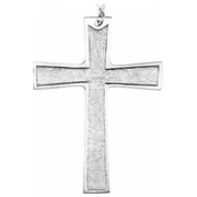 Pewter Pectoral Cross Pendant