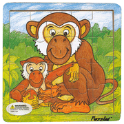 Monkey Wooden Jigsaw Puzzle