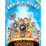 Brain Benders, Grades 3 - 5: Challenging Puzzles and Games for Math and Language Arts - PDF Download [Download]