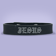 Rubber Bracelet; Jesus; Adjustable