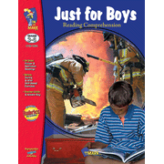 Just for Boys Reading Comprehension Gr. 3-6 - PDF Download [Download]