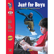 Just for Boys Reading Comprehension Gr. 6-8 - PDF Download [Download]