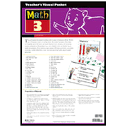 BJU Press Math 3 Teacher's Edition Visual Packet (Third Edition)