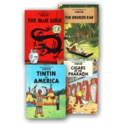 Adventures of Tintin, Set #1--4 Volumes   -     By: Herge

