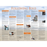 Following Jesus Laminated Wall Chart