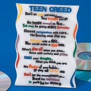 Teen Creed Plaque
