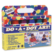 A Do-A-Dot 6-pack Rainbow Washable Markers