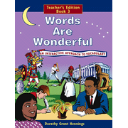 Words Are Wonderful, Book 3, Teacher's Edition (Homeschool  Edition)