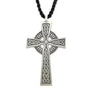 Celtic Cross Pewter Pendant