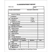 Class - Department Report Envelope, Form 104-S