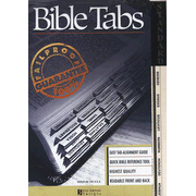 Standard Bible Tabs, Gold Edge