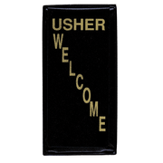 Usher Ribbons, Black, 3