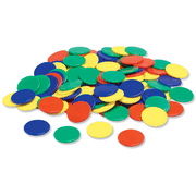 Color Counters (4 Colors, 100  Pieces)