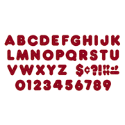 Red Sparkle 4Casual Ready Letters