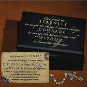 Serenity Prayer Box