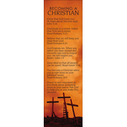 Becoming A Christian, Bookmark, 25    - 