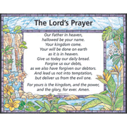 The Lord's Prayer KJV Laminated Wall Chart