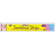 24'' Multicolor Pack Wipe-Off Sentence Strips