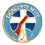 Deacon's Wife Gold Plated Lapel Pin