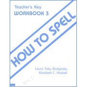 How to Spell Book 3 Teacher Key (Homeschool Edition)