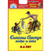 Curious George Rides A Bike Book+ Cd