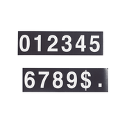 Extra Set of Numbers for Register Board