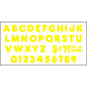 Yellow 4 Casual Ready Letters