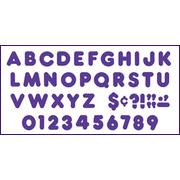 Purple 4 Casual Ready Letters