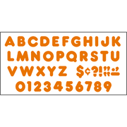 Orange 4 Casual Ready Letters