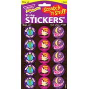 Bubblegum Scented Scratch n Sniff Reward Stickers 60 Blowing Bubbles