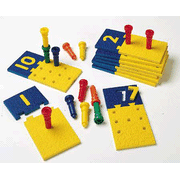Number Puzzle, Board & Pegs